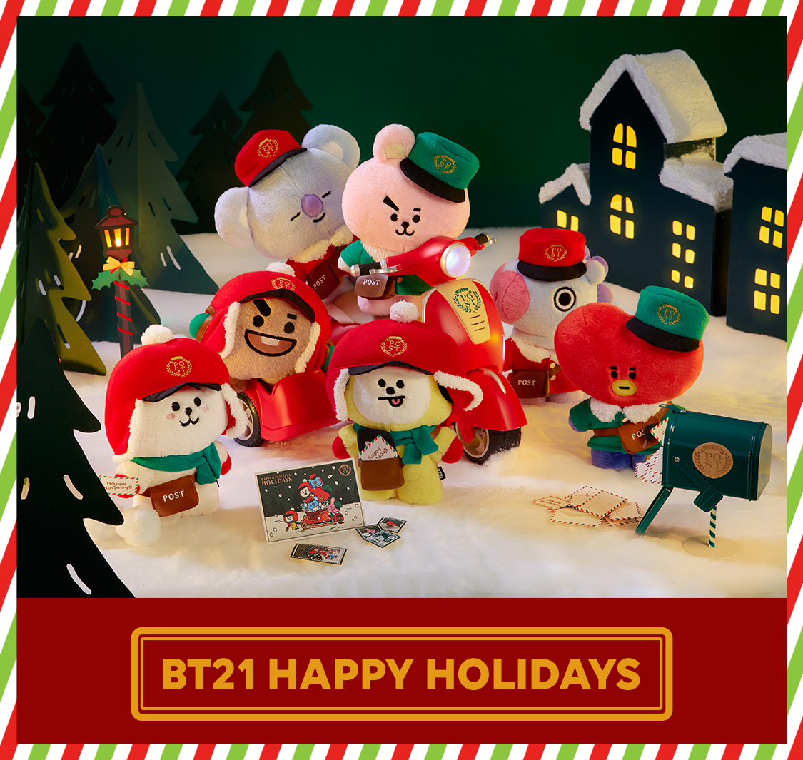 BT21 HAPPY HOLIDAY | 特集 | LINE FRIENDS 公式オンラインストア