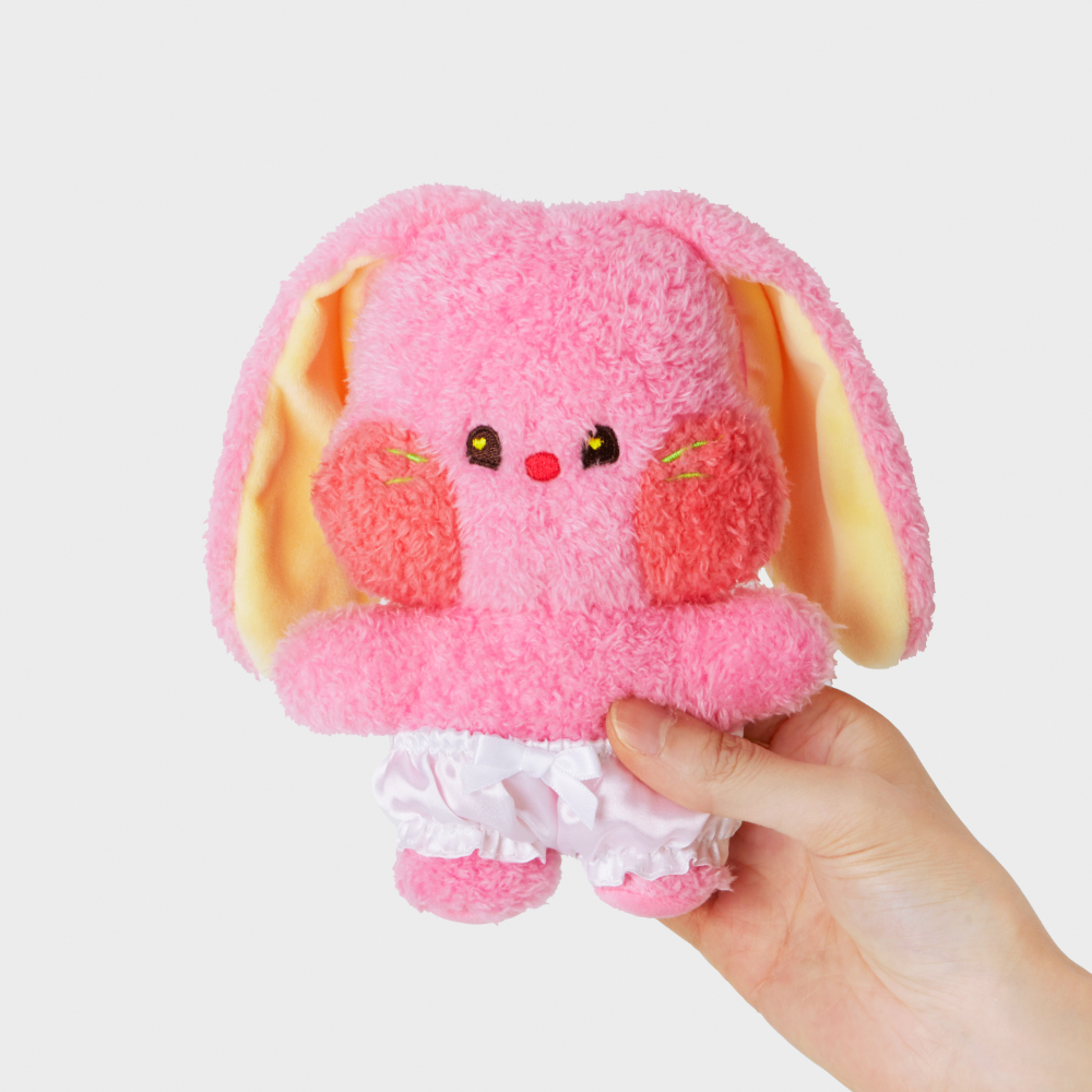 ぷっくりクッションチャーム バッグチャーム デニムリメイク 革タグ 