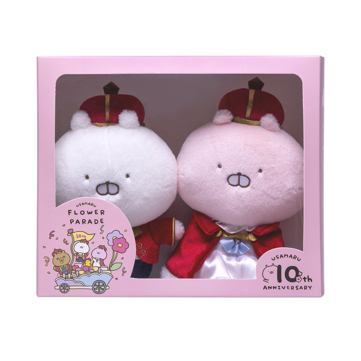 うさまる ぬいぐるみ 10th flower parade 10周年　うさこ うさまる10th FLOWER PARADEシリーズ3/19～発売(オンラインストア)