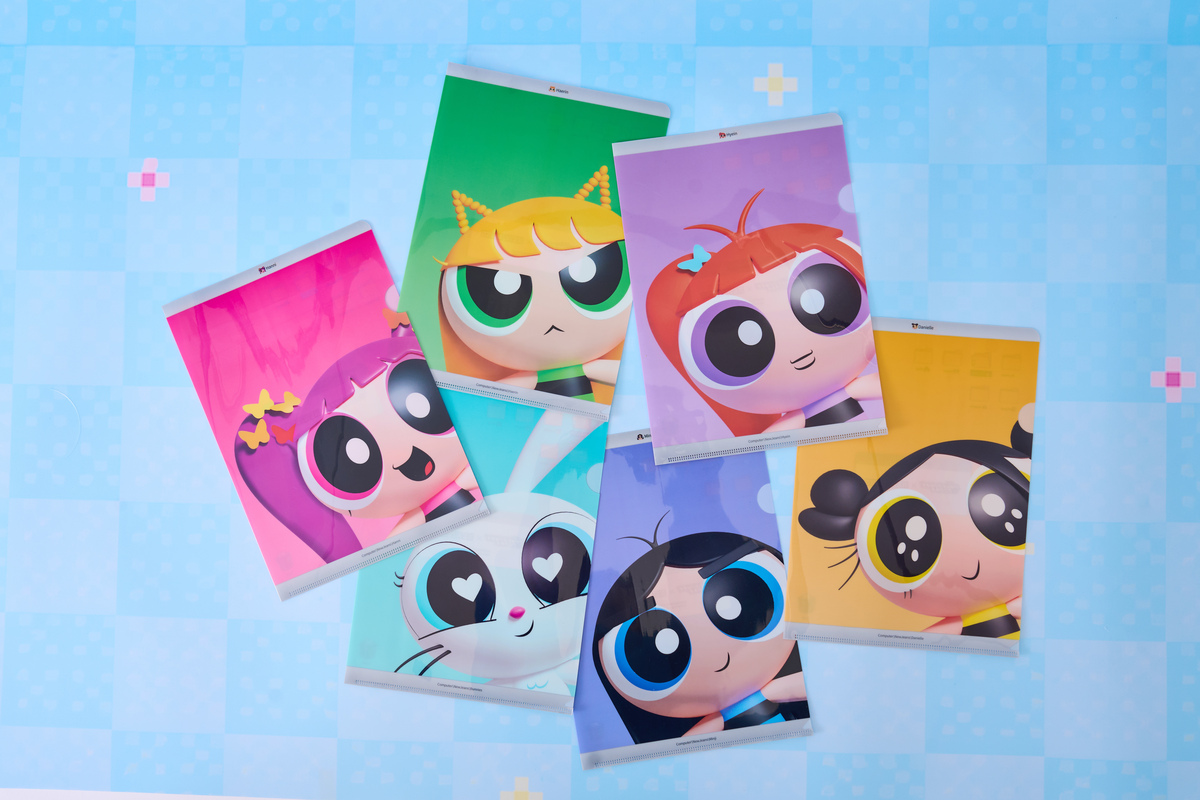 THE POWERPUFF GIRLS x NJ クリアファイル(HYEIN) | LINE THE POWERPUFF GIRLS x NJ クリアファイル(HYEIN) | LINE