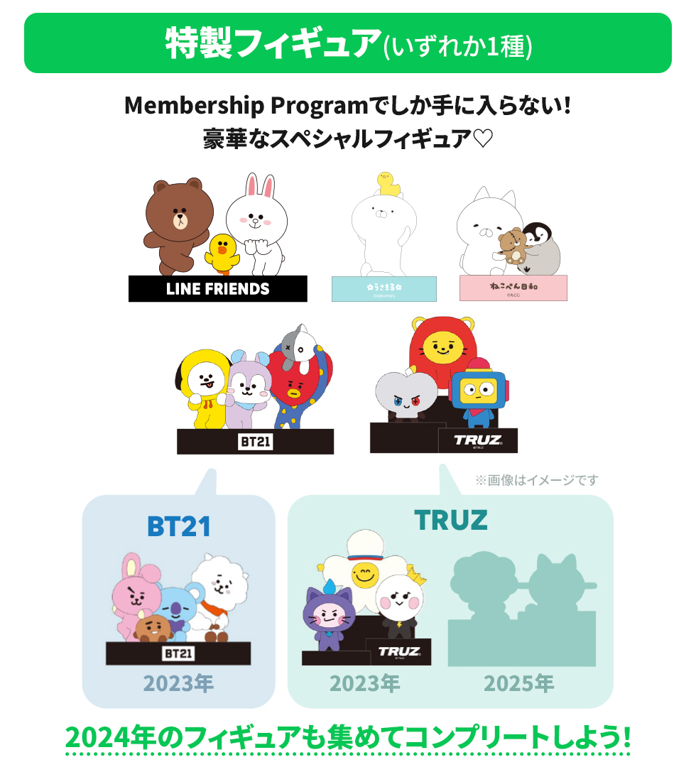 2024 Membership Program | 特集 | LINE FRIENDS 公式オンラインストア