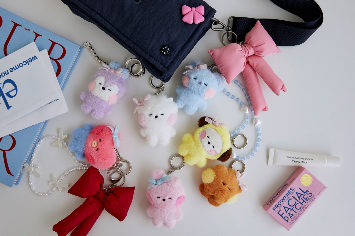 BT21 mini minini ぬいぐるみキーリング(RIBBON) MANG | LINE FRIENDS 公式オンラインストア