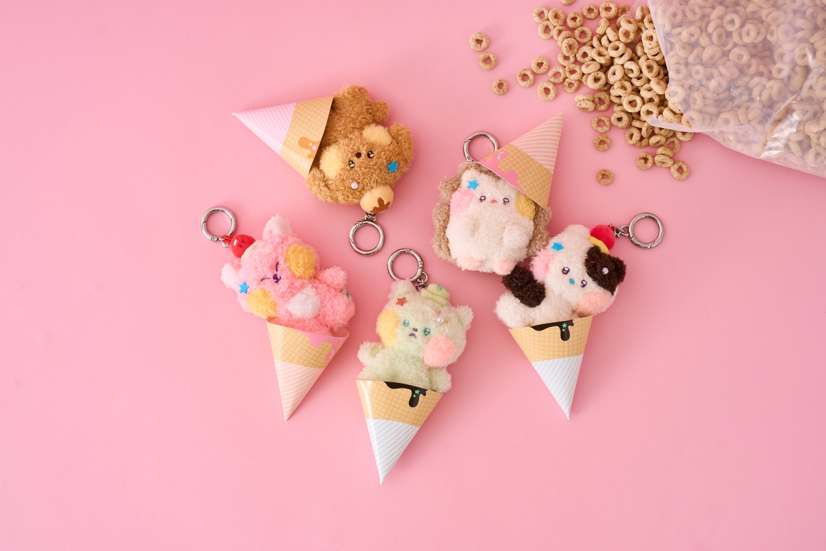 BT21 アイスクリームマスコット7個セット BT21 アイスクリームマスコット7個セット