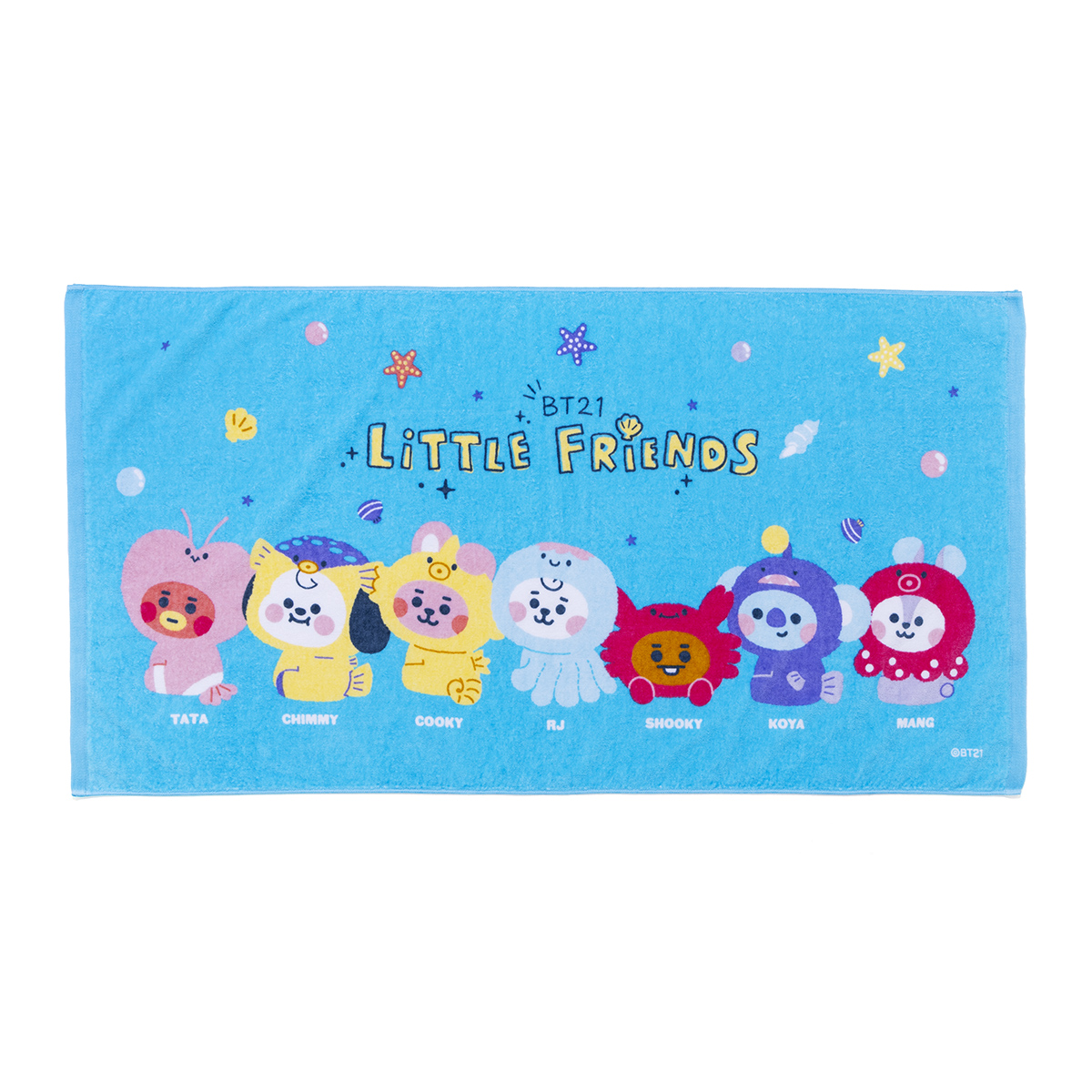 ベビー 海の生物2フェイスタオル(Little Friends) BT21 LINE FRIENDS 公式オンラインストア