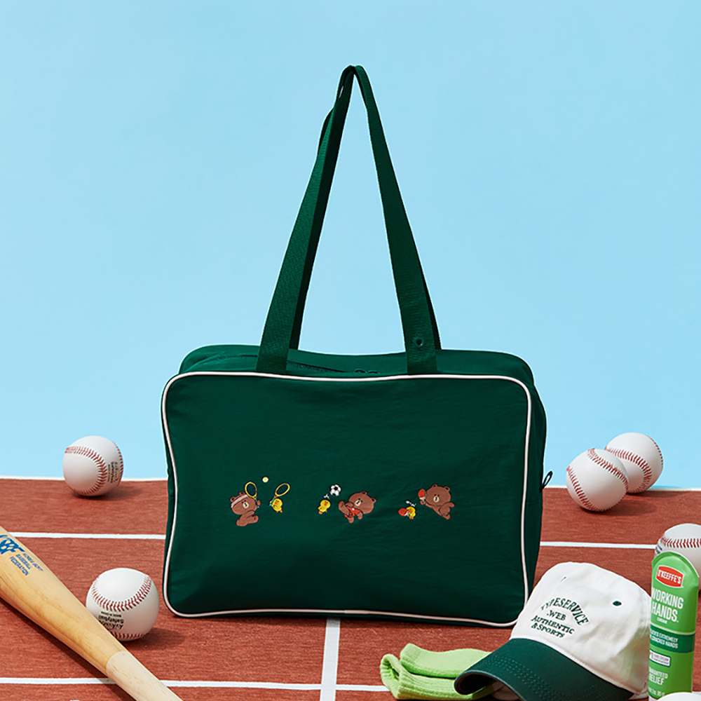 スポーツバッグ GREEN(FIELD DAY) LINE FRIENDS