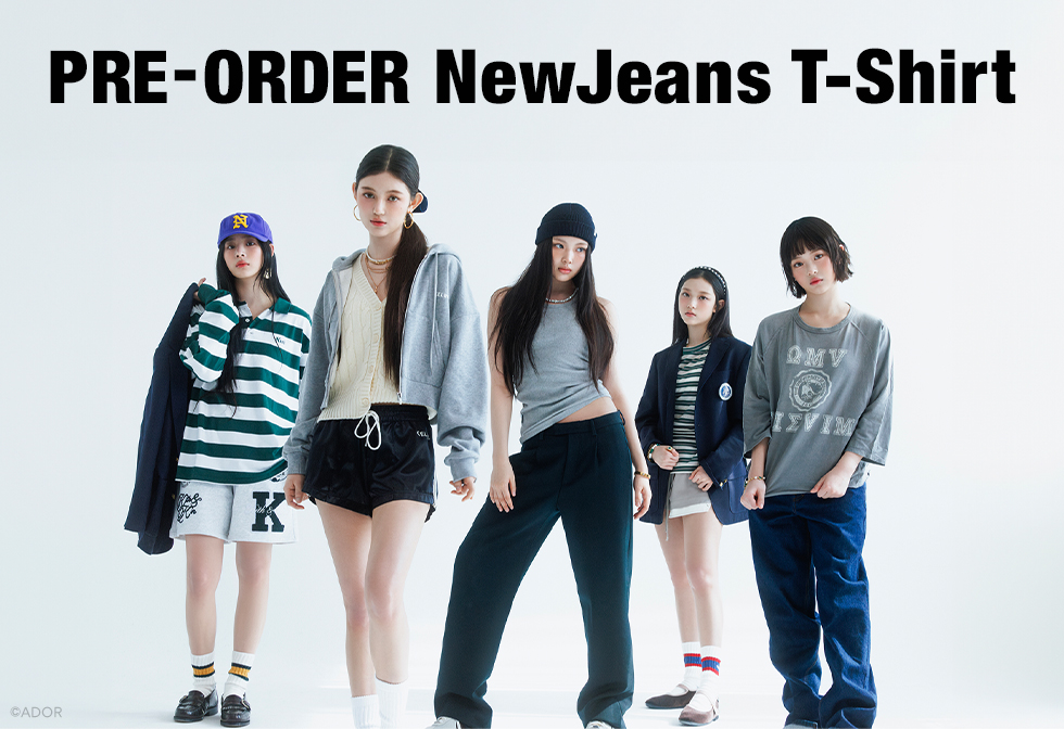 NewJeans Tシャツ PRE-ORDER | 特集 | LINE FRIENDS 公式オンラインストア