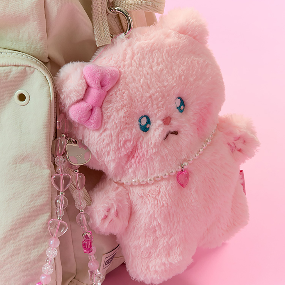 minini ぬいぐるみポーチキーリング(catnini) ニャギ | LINE minini ぬいぐるみポーチキーリング(catnini) ニャギ | LINE