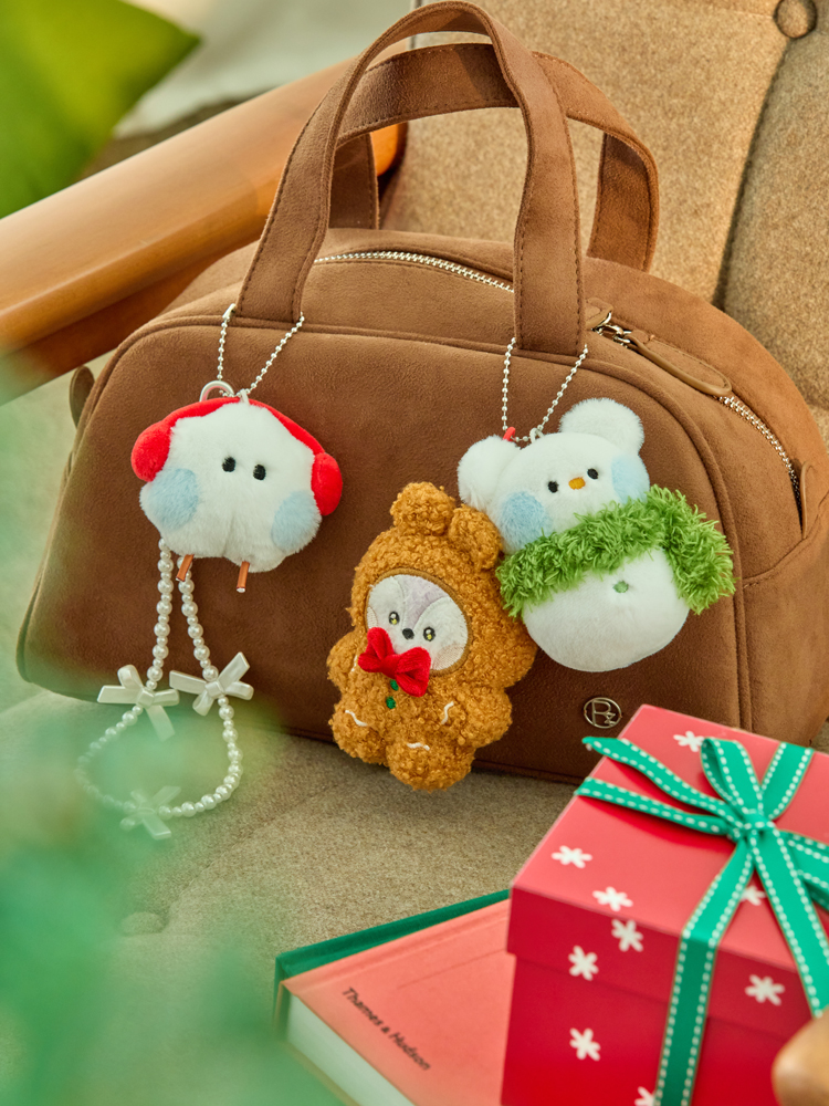 minini ランダムぬいぐるみキーリング(PETIT HOLIDAY) BT21 | LINE FRIENDS 公式オンラインストア