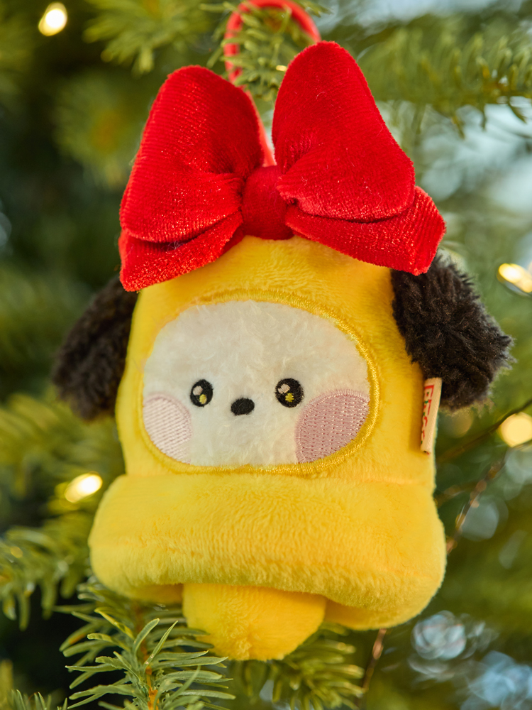 minini オーナメントぬいぐるみキーリング(PETIT HOLIDAY) CHIMMY | LINE FRIENDS 公式オンラインストア