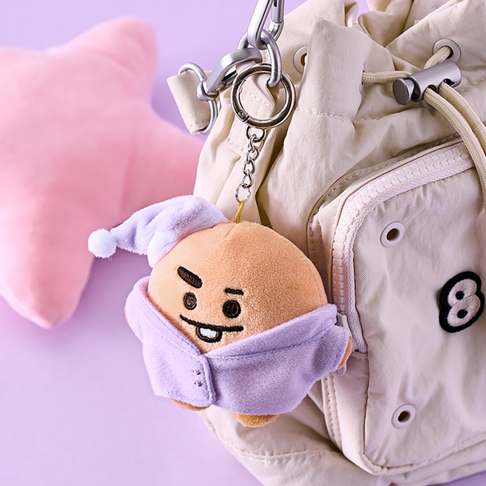 パジャマぬいぐるみキーリング(SWEET DREAMS) SHOOKY | LINE FRIENDS 公式オンラインストア