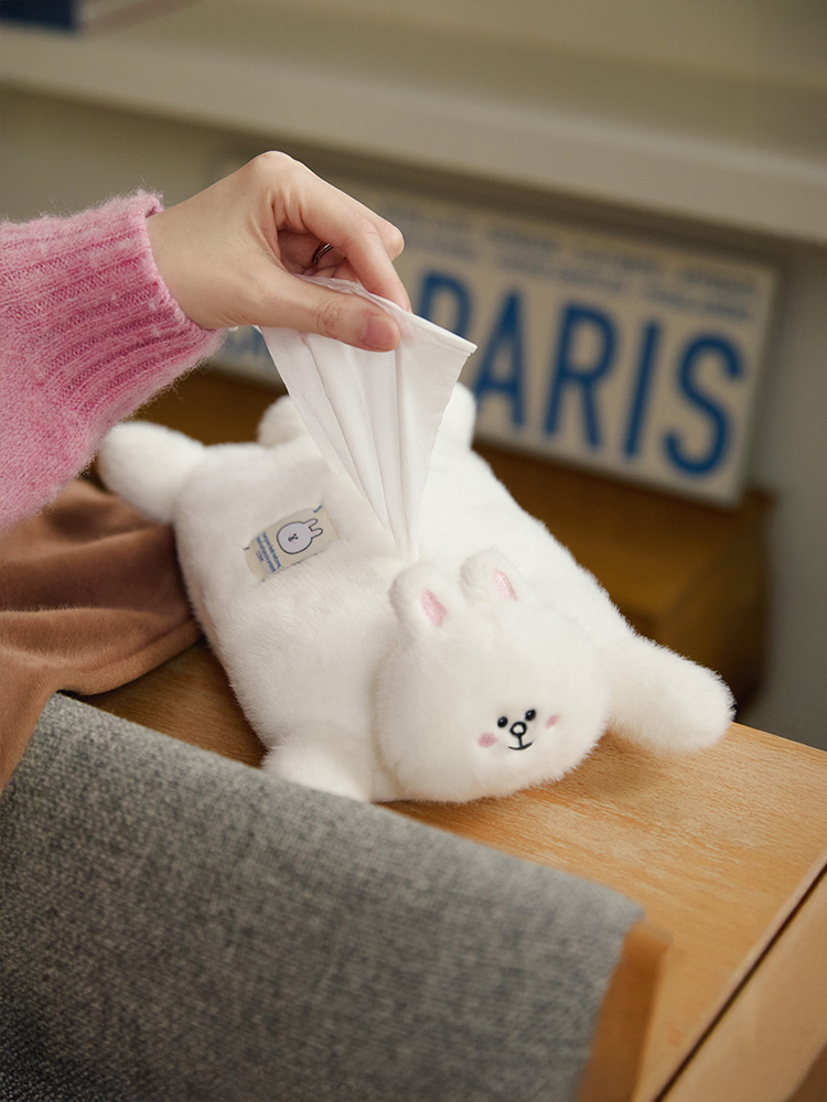 うさまる ぬいぐるみ うさこ クッション ティッシュボックス