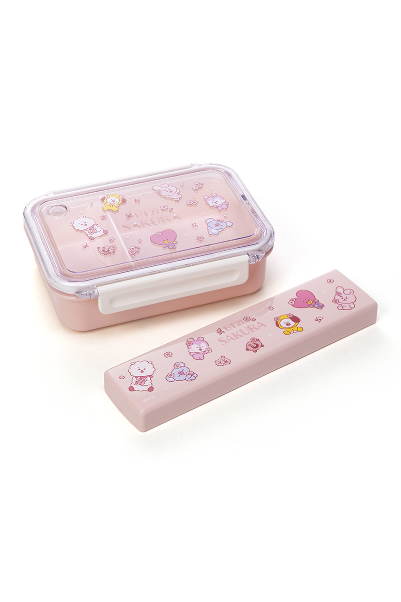 BT21 ランチバッグ ランチボックス カトラリーセット SAKURA BTS 2025年最新】BT21 sakura ランチボックスの人気アイテム - メルカリ
