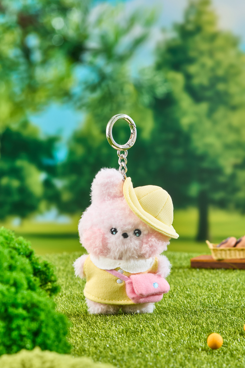 mini minini ぬいぐるみキーリング(PICNIC) COOKY | LINE mini minini ぬいぐるみキーリング(PICNIC) COOKY | LINE
